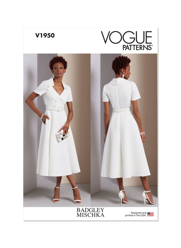 Vogue Dress Misses Sewing Pattern V1950