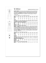 Vogue Dress Misses Sewing Pattern V1951