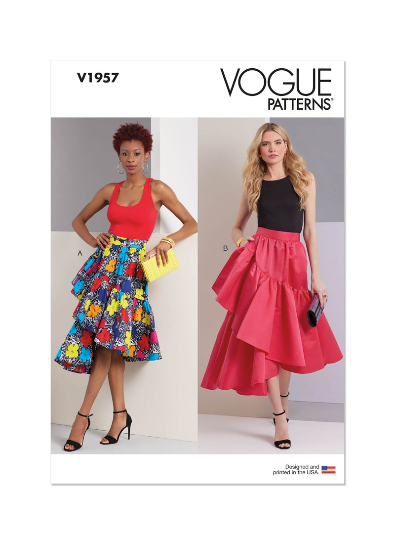 Vogue Skirts Misses Sewing Pattern V1957