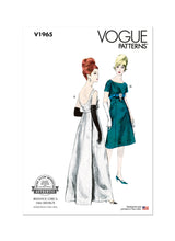 Vogue One Misses Evening Piece Dress Sewing Pattern V1965