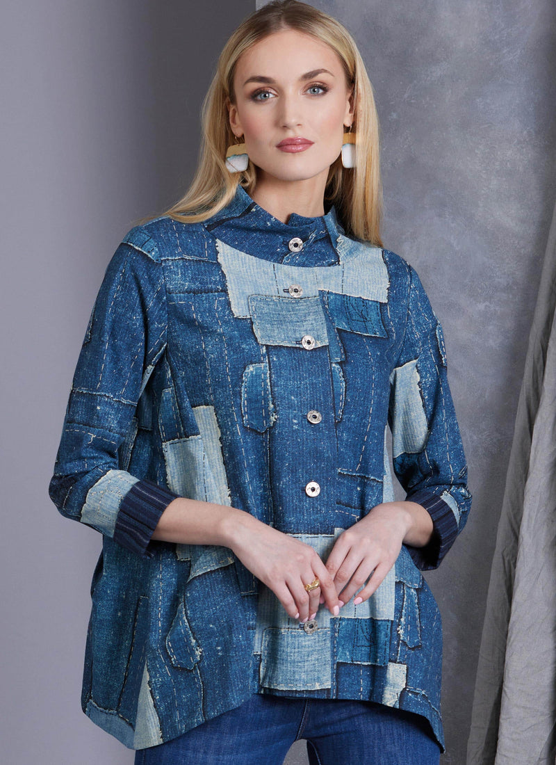 Vogue Vest Misses Jacket Sewing Pattern V1970