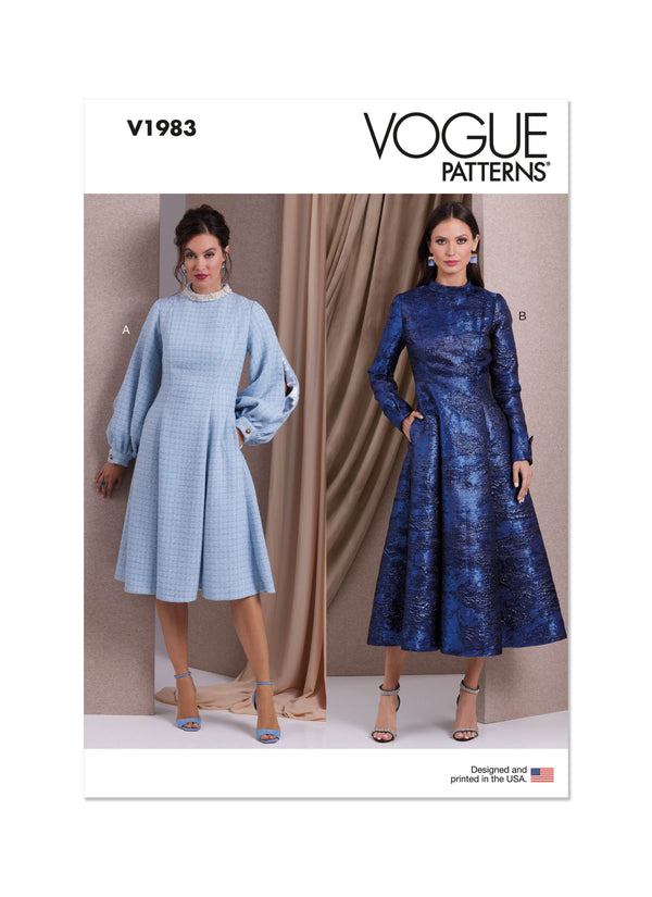 Vogue Misses Dresses Sewing Pattern V1983