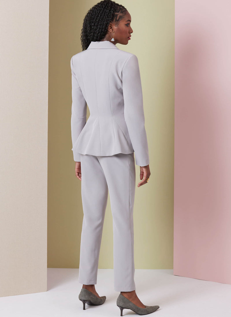 Vogue Misses Jacket, Skirt & Pants Sewing Pattern V2018