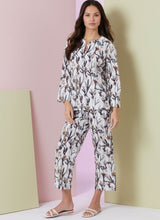 Vogue Misses Lounge Sets By Marcy Tilton Sewing Pattern V2019A (XS-S-M-L-XL-XXL)