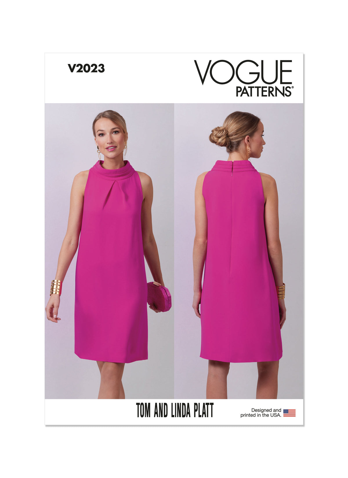 Vogue Misses' Dress by Tom & Linda Platt Sewing Pattern V2023