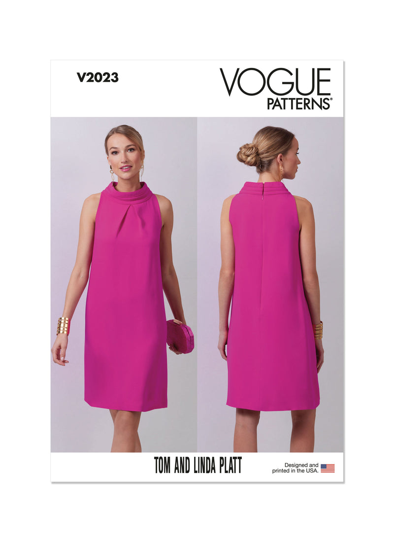 Vogue Misses' Dress by Tom & Linda Platt Sewing Pattern V2023