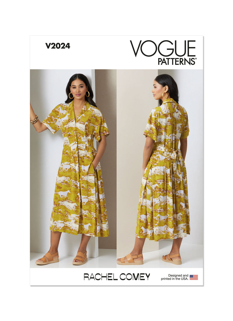 Vogue Misses' Dress by Rachel Comey Sewing Pattern V2024