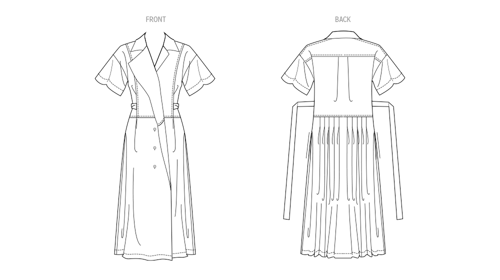 Vogue Misses' Dress by Rachel Comey Sewing Pattern V2024