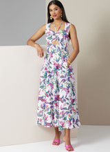 Vogue Misses' Dress with Sleeve Variations Sewing Pattern V2025