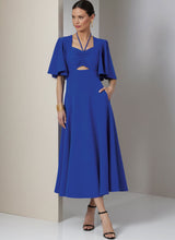 Vogue Misses' Dress with Sleeve Variations Sewing Pattern V2025