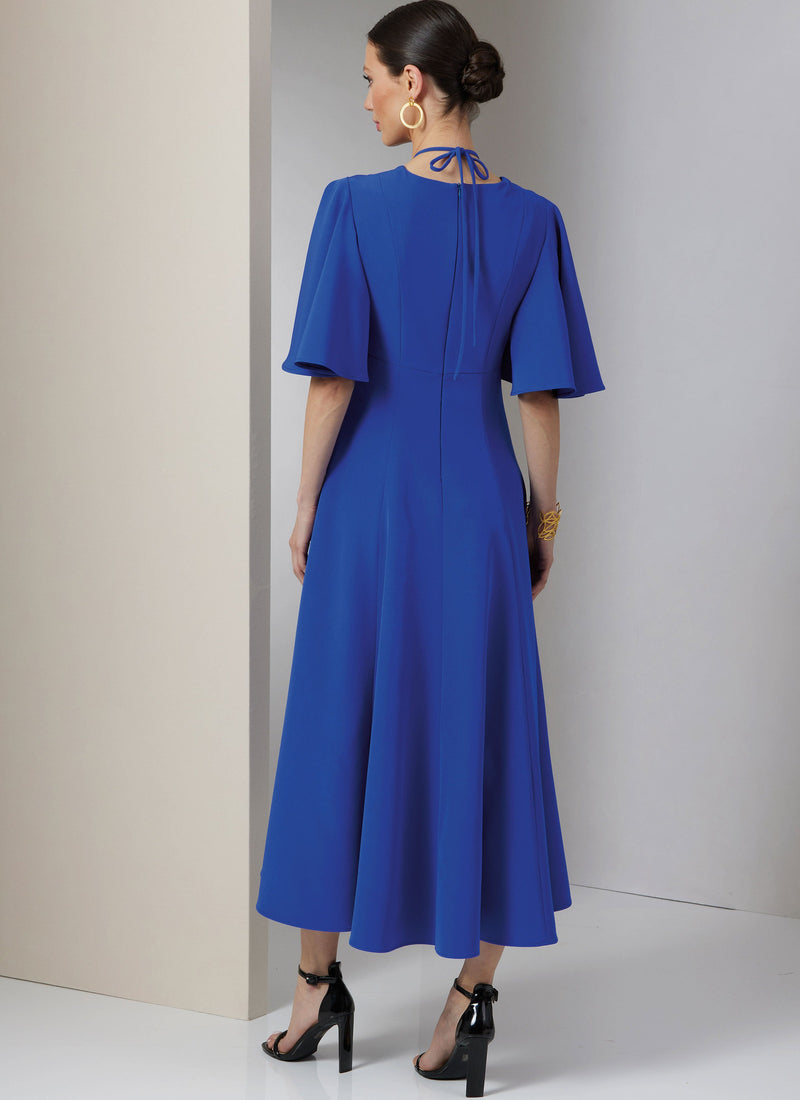 Vogue Misses' Dress with Sleeve Variations Sewing Pattern V2025