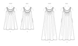 Vogue Misses' Dress in Two Lengths Sewing Pattern V2026