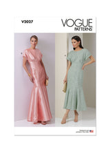 Vogue Misses' Dress in Two Lengths Sewing Pattern V2027