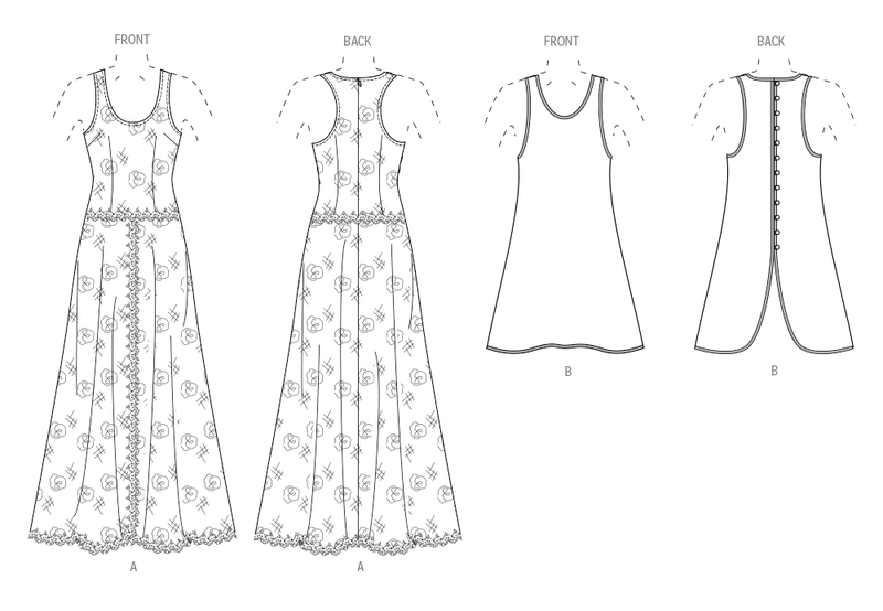 Vogue Misses’ Dress and Overdress Sewing Pattern V2028