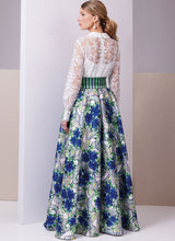 Vogue Misses' Dress by Badgley Mischka Sewing Pattern V2029