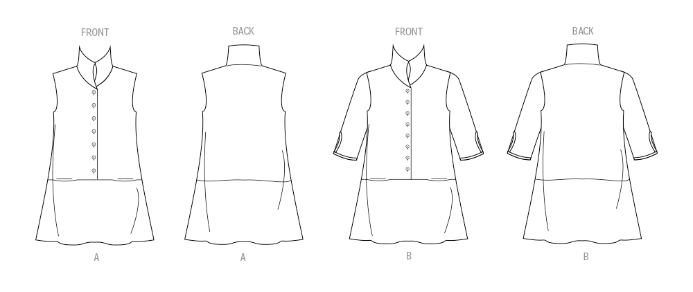 Vogue Misses' Tunics by Marcy Tilton Sewing Pattern V2030