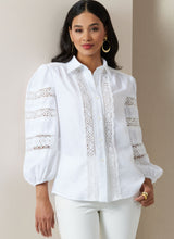 Vogue Misses' Blouses Sewing Pattern for Stylish Creations V2031