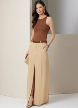 Vogue Misses' Skirt in Two Lengths Sewing Pattern V2032