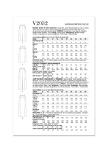 Vogue Misses' Skirt in Two Lengths Sewing Pattern V2032