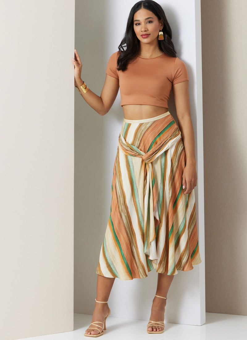 Vogue Misses Skirt in Two Lengths Sewing Pattern V2033