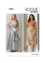 Vogue Misses Skirt in Two Lengths Sewing Pattern V2033