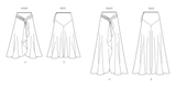 Vogue Misses Skirt in Two Lengths Sewing Pattern V2033