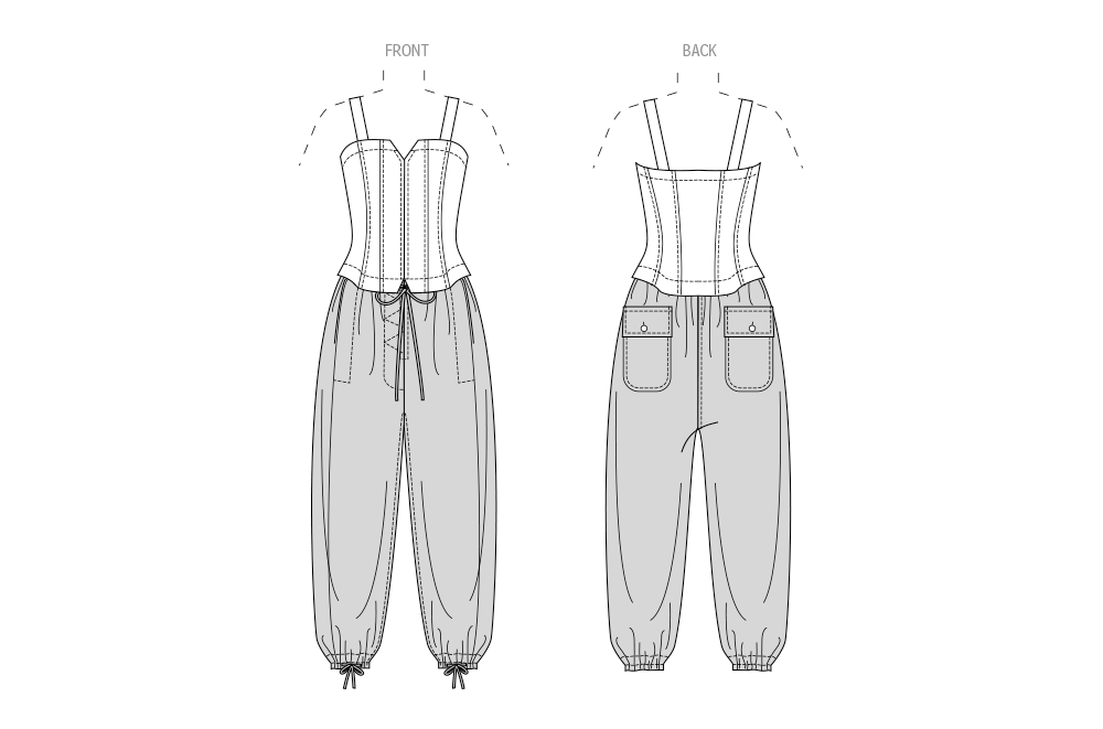 Vogue Misses' Jumpsuit by Rachel Comey Sewing Pattern V2035