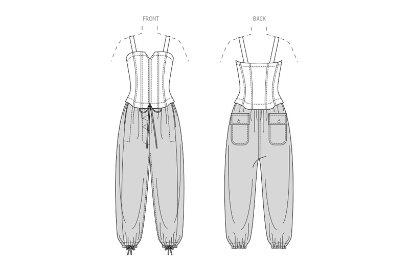Vogue Misses' Jumpsuit by Rachel Comey Sewing Pattern V2035