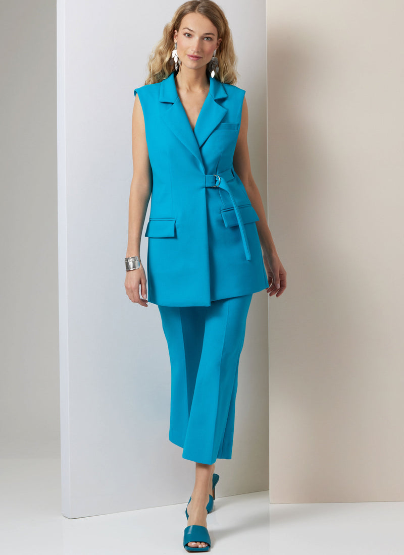 Vogue Misses' Vest and Pants Sewing Pattern V2036