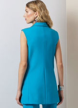 Vogue Misses' Vest and Pants Sewing Pattern V2036