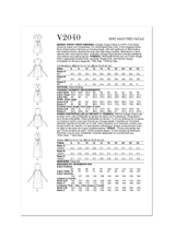 Vogue Misses' Front Wrap Dresses by Diane von Furstenberg Sewing Pattern V2040