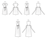 Vogue Misses' Front Wrap Dresses by Diane von Furstenberg Sewing Pattern V2040