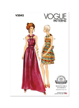 Vogue Misses' Dress in Two Lengths Sewing Pattern V2042