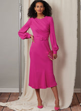 Vogue Misses' Dresses and Belt Sewing Pattern V2043