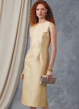 Vogue Misses' Dress with Collar and Sleeve Variations Pattern V2045