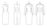 Vogue Misses' Dress with Collar and Sleeve Variations Pattern V2045