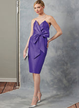 Vogue Misses' Evening Dress by Badgley Mischka Sewing Pattern V2047