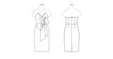 Vogue Misses' Evening Dress by Badgley Mischka Sewing Pattern V2047