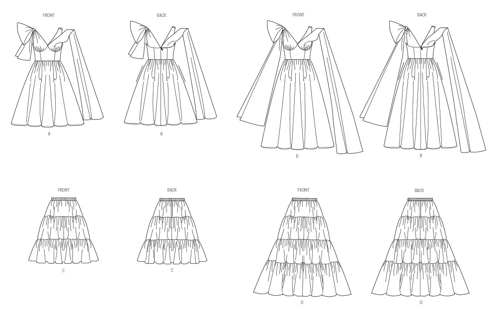 Vogue Misses' Evening Dress in Two Lengths Sewing Pattern V2048