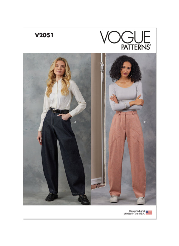 Vogue Misses' Pants Sewing Pattern for Stylish Creations V2051