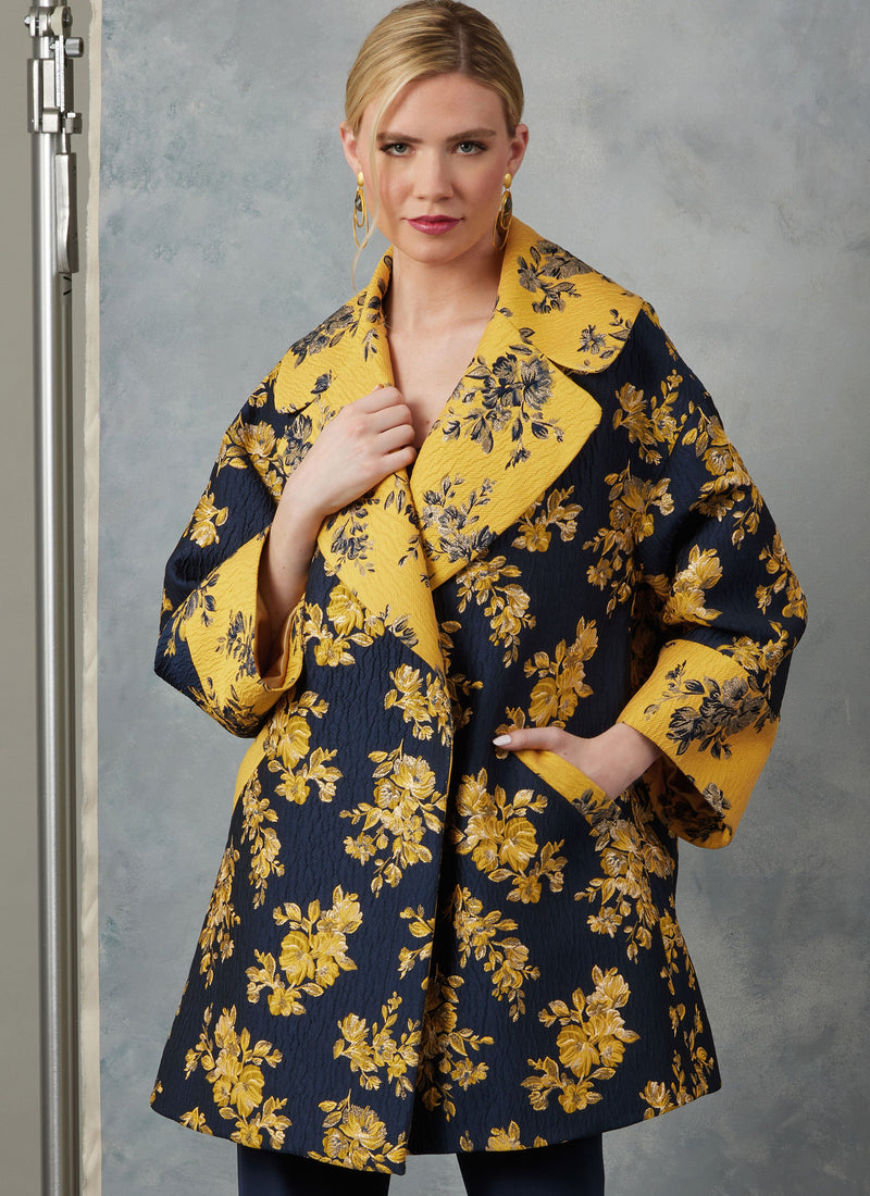 Vogue Misses' Jacket by Julio Cesar NYC Sewing Pattern V2052