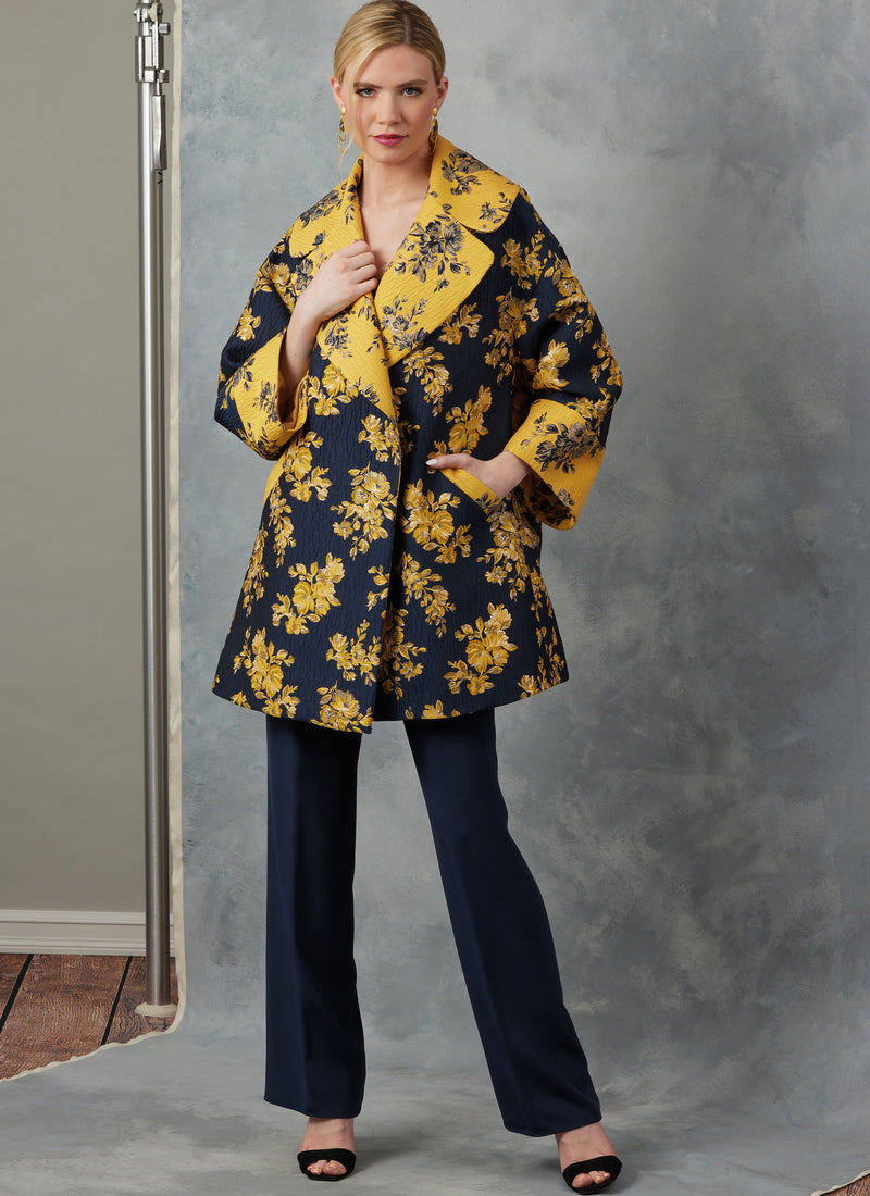 Vogue Misses' Jacket by Julio Cesar NYC Sewing Pattern V2052