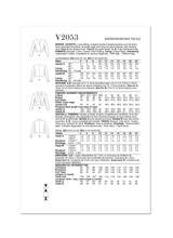 Vogue Misses' Jackets Sewing Pattern for Stylish Creations V2053