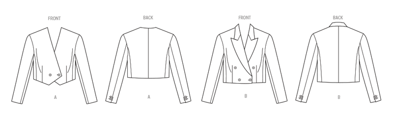 Vogue Misses' Jackets Sewing Pattern for Stylish Creations V2053