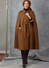 Vogue Misses' Capes and Belt Sewing Pattern Collection V2054