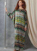 Vogue Misses' Caftans and Sash Sewing Pattern V2057