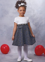 Vogue Children's Dresses: Stylish Sewing Pattern Collection V2058