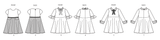 Vogue Children's Dresses: Stylish Sewing Pattern Collection V2058
