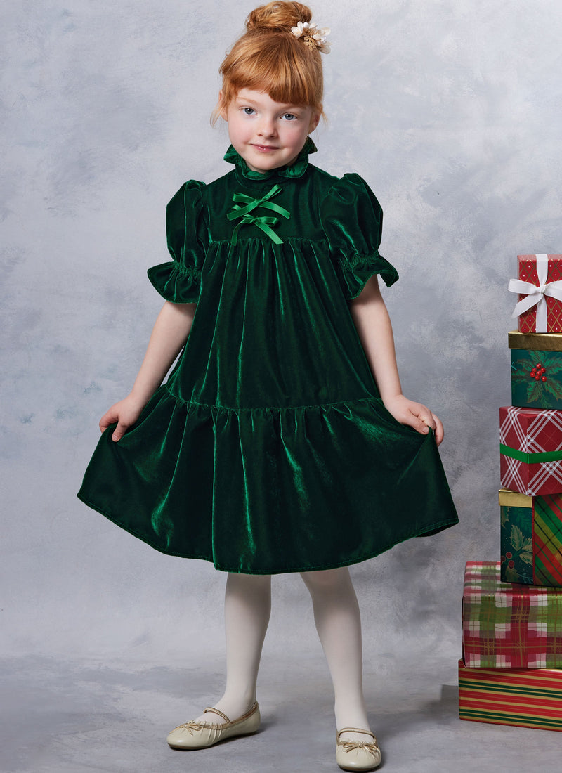 Vogue Children's Dresses: Stylish Sewing Pattern Collection V2059