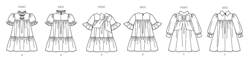 Vogue Children's Dresses: Stylish Sewing Pattern Collection V2059